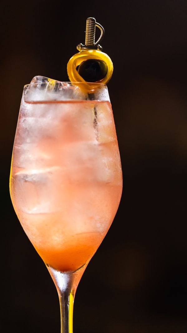 Rhubarb spritz